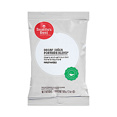 Seattle's Best Premeasured Coffee Packs, Decaf Portside Blend, 2.6 oz Packet, 72/Carton (11008554CT)