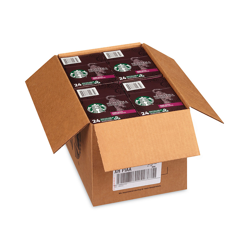 Starbucks Sumatra Coffee K-Cups, Sumatran, 0.4 oz K-Cup, 24/Box (12565254)