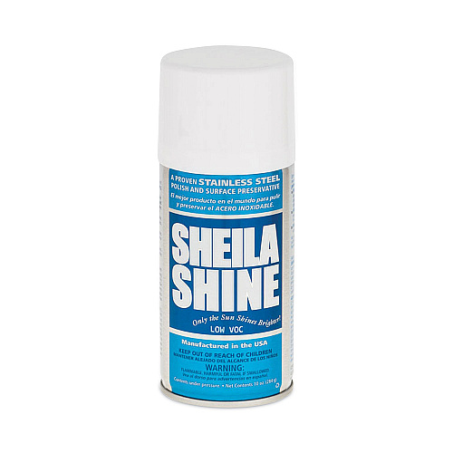 Sheila Shine Low VOC Stainless Steel Cleaner and Polish, 10 oz Spray Can (SSCA10EA)