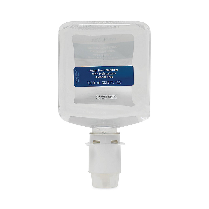 Georgia Pacific Professional enMotion Gen2 Moisturizing Foam Hand Sanitizer Dispenser Refill, 1,000 mL Bottle, Fragrance-Free, 2/Carton (42338)