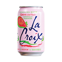 LaCroix Sparkling Water, Guava Sao Paulo, 12 oz Can, 12 Cans/Pack, 2 Packs/Carton (NAV40113)