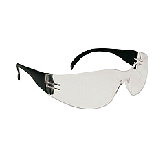 Bouton Zenon Z12 Rimless Indoor/Outdoor Optical Eyewear, Anti-Fog, Scratch-Resistant, Clear Lens, Black Temples (250010020)