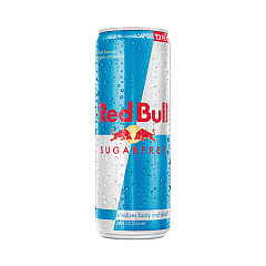 Red Bull Sugar-Free Energy Drink, 12 oz Can, 24/Carton (RBDRB4817)