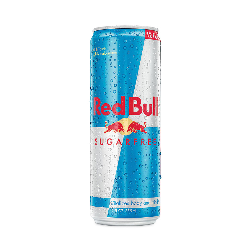 Red Bull Sugar-Free Energy Drink, 12 oz Can, 24/Carton (RBDRB4817)