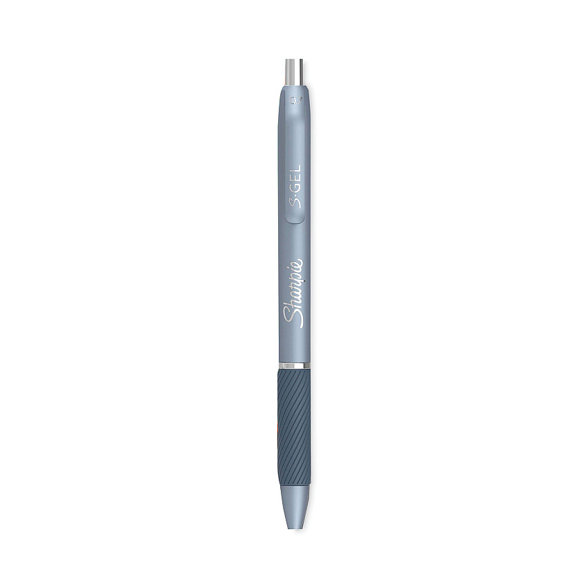 Sharpie S-Gel Fashion Barrel Gel Pen, Retractable, Medium 0.7 mm, Black Ink, Frost Blue Barrel, 4/Pack (2126213)