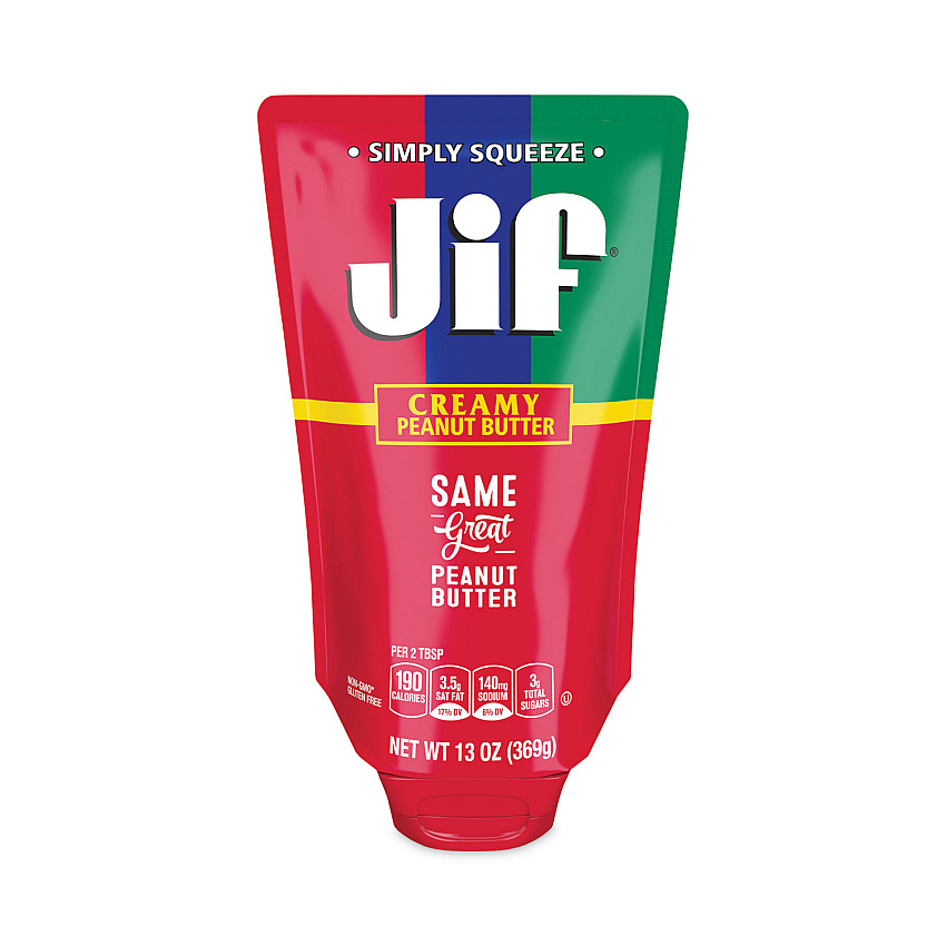 Jif Creamy Peanut Butter Pouch, 13 oz (SMU24545)