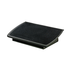 3M Adjustable Steel Footrest, Nonslip Surface, 22w x 14d x 4-3/4h, Black/Charcoal (FR530CB)