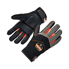 ergodyne ProFlex 9001 Full-Finger Impact Gloves, Black, 2X-Large, Pair (17776)