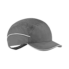 ergodyne Skullerz 8955 Lightweight Bump Cap Hat, Short Brim, Black (23366)
