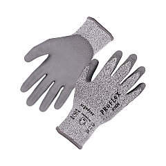 ergodyne ProFlex 7030 ANSI A3 PU Coated CR Gloves, Gray, 2X-Large, 12 Pairs/Pack (10456)