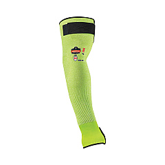 ergodyne ProFlex 7941-PR CR Protective Arm Sleeve, 18", Lime, Pair (17943)