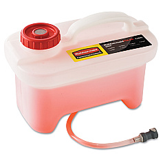 Rubbermaid Commercial HYGEN HYGEN Pulse Caddy with Clean Connect, 2 gal, White (Q96600)