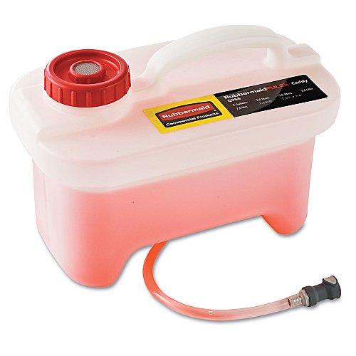 Rubbermaid Commercial HYGEN HYGEN Pulse Caddy with Clean Connect, 2 gal, White (Q96600)