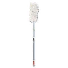Rubbermaid Commercial HiDuster Overhead Duster with Straight Launderable Head, 51" Extension Handle (T11000GY)