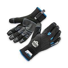ergodyne ProFlex 818WP Thermal WP Gloves with Tena-Grip, Black Small, Pair (17382)