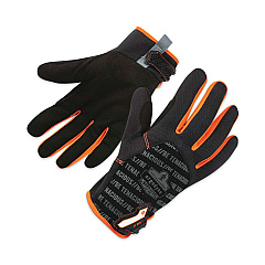 ergodyne ProFlex 812 Standard Mechanics Gloves, Black, 2X-Large, Pair (17176)