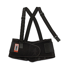 ergodyne ProFlex 2000SF High-Performance Spandex Back Support Brace, X-Small, 20" to 25" Waist, Black (11281)