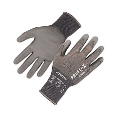 ergodyne ProFlex 7044 ANSI A4 PU Coated CR Gloves, Gray, X-Large, Pair (10495)