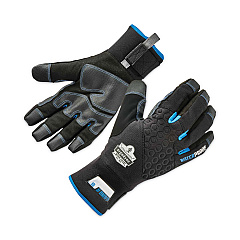 ergodyne ProFlex 818WP Thermal WP Gloves with Tena-Grip, Black, X-Large, Pair (17385)