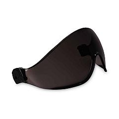 ergodyne Skullerz 8991 Safety Helmet Visor, Polycarbonate, 6 x 12 x 4, Smoke (60209)
