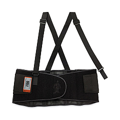 ergodyne ProFlex 100 Economy Spandex Back Support Brace, 4X-Large, 52" to 58" Waist, Black (11388)