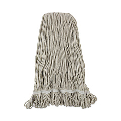 Boardwalk Pro Loop Web/Tailband Wet Mop Head, Cotton, 24oz, White, 12/Carton (BWK424CCT)