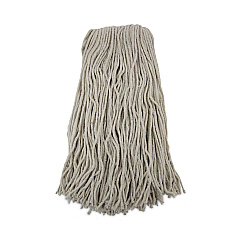 Boardwalk Cut-End Wet Mop Head, Cotton, No. 32, White, 12/Carton (BWK2032CCT)