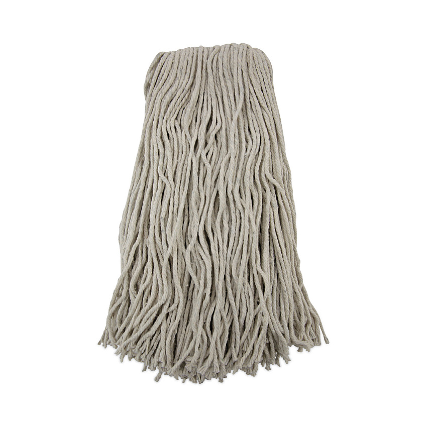 Boardwalk Cut-End Wet Mop Head, Cotton, No. 32, White (BWK2032CEA)