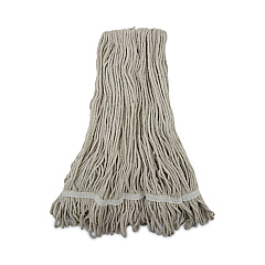 Boardwalk Pro Loop Web/Tailband Wet Mop Head, Cotton, 12/Carton (BWK4024CCT)