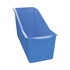 deflecto Antimicrobial Book Bin, 14.2 x 5.34 x 7.35, Blue (39508BLU)