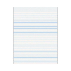 Pacon Composition Paper, 8.5 x 11, Wide/Legal Rule, 500/Pack (2403)