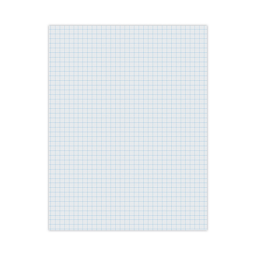 Pacon Composition Paper, 8.5 x 11, Quadrille: 4 sq/in, 500/Pack (2411)