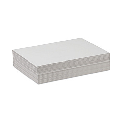 Pacon White Drawing Paper, 47lb, 9 x 12, Pure White, 500/Ream (4739)