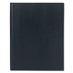 Blueline Executive Notebook, Ribbon Bookmark, 1 Subject, Medium/College Rule, Blue Cover, 11 x 8.5, 75 Sheets (A1082)