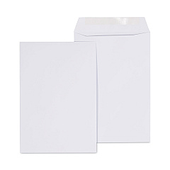 Universal Catalog Envelope, #1 3/4, Square Flap, Gummed Closure, 6.5 x 9.5, White, 500/Box (UNV40104)
