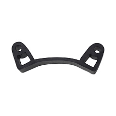 Rubbermaid Commercial Rubber Tool Grips for HYGEN Microfiber Cleaning Carts, Black (9T73M5BLA)