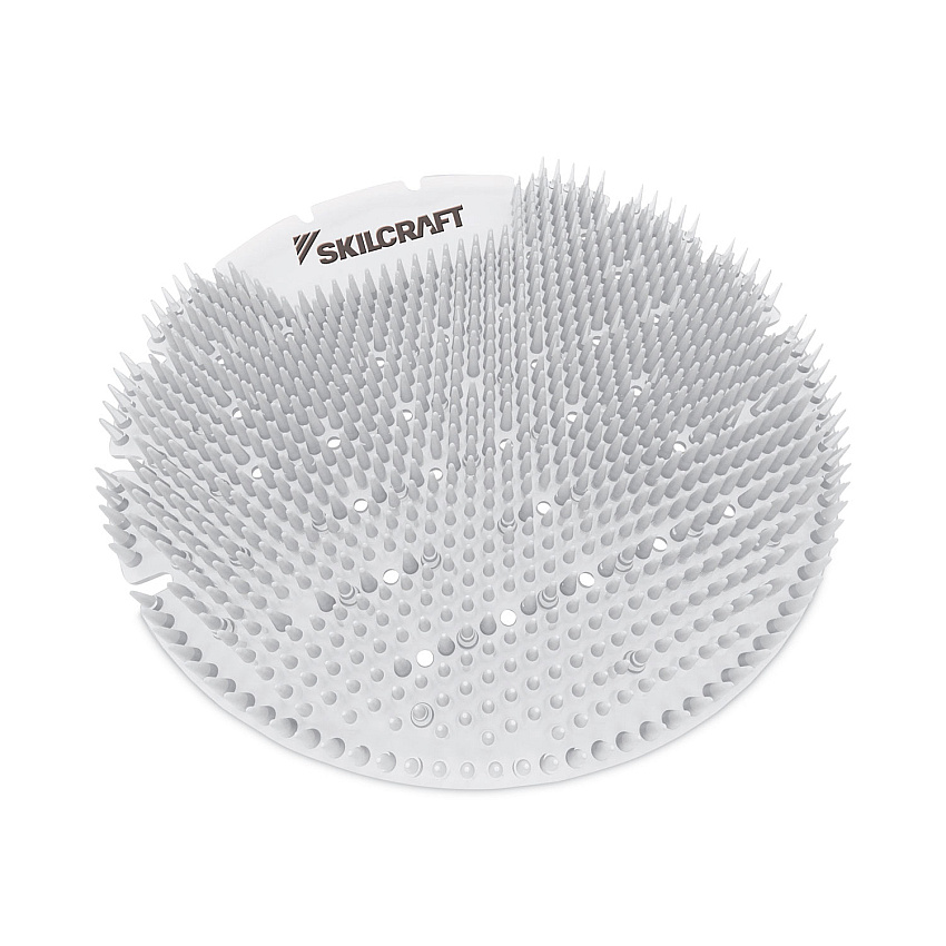 AbilityOne 6840016998444 SKILCRAFT Extended Power Urinal Screen Deodorizer, Melon Mist, Clear, 6/Carton
