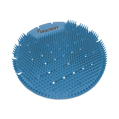 AbilityOne 6840016998445 SKILCRAFT Extended Power Urinal Screen Deodorizer, Mountain Air, Blue, 6/Carton