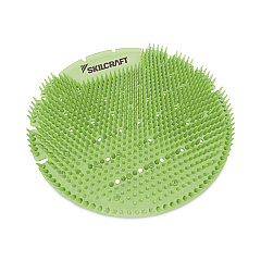 AbilityOne 6840016998446 SKILCRAFT Extended Power Urinal Screen Deodorizer, Calypso Lime, Green, 6/Carton