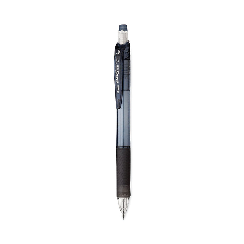 Pentel EnerGel RTX Gel Pen, Retractable, Medium 0.7 mm, Black Ink, Black Barrel, 5/Pack (BL77BP5A)