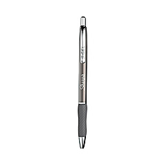 Sharpie S-Gel S-Gel Premium Metal Barrel Gel Pen, Retractable, Medium 0.7 mm, Black Ink, Black Barrel, 2/Pack (2134918)