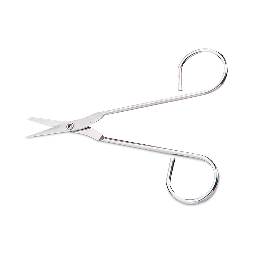 First Aid Only Scissors, Pointed Tip, 4.5" Long, Nickel Straight Handle (FAE6004)