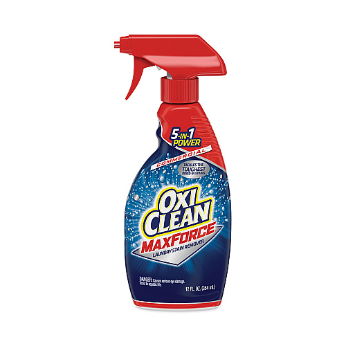 OxiClean Max Force Laundry Stain Remover, 12 oz Spray Bottle (5703700070EA)