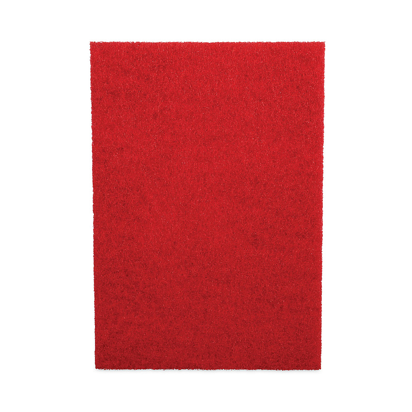 Boardwalk Buffing Floor Pads, 28 x 14, Red, 10/Carton (BWK402814RED)