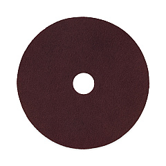 Boardwalk Deep Scrub Pads, 16" Diameter, Maroon, 10/Carton (BWKSPP16)