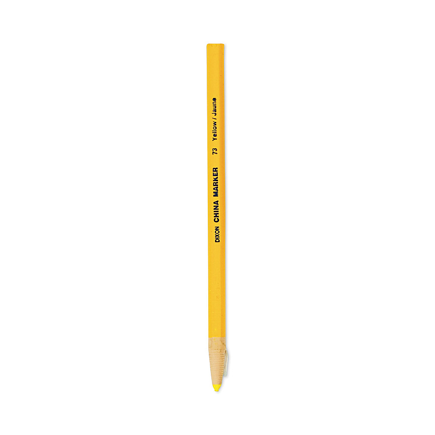 Dixon China Marker, Yellow, Dozen (00073)