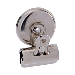 Universal Bulldog Magnetic Clips, Small, Nickel-Plated,18/Pack (UNV31260)