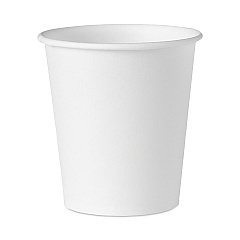 Dart White Paper Water Cups, 3 oz, 100/Pack (44)