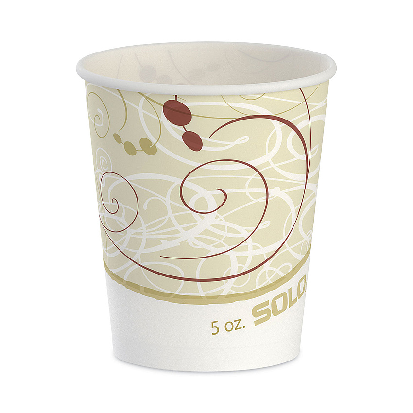 Dart Symphony Design Paper Water Cups, 5 oz, 100/Pack (R53SYMPK)