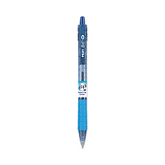 Pilot B2P Bottle-2-Pen Recycled Ballpoint Pen, Retractable, Medium 1 mm, Blue Ink, Translucent Blue Barrel, Dozen (32801)